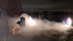 Heiratsantrag am Rhein